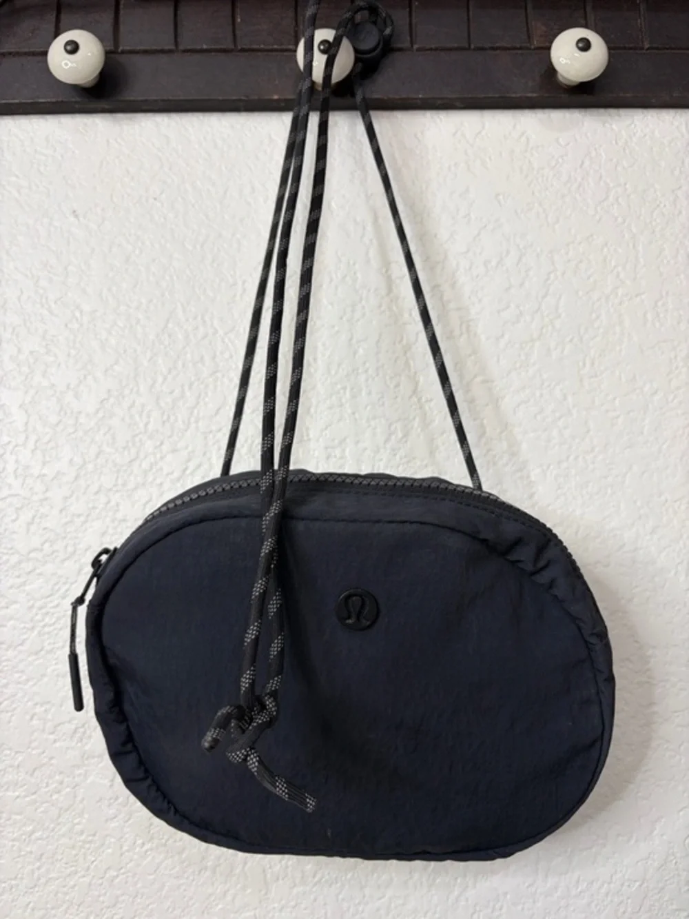 lululemon sling crossbody bag black All Night Festival Micro (Black/Gold): Handbags W 30Cm X D 10Cm X H 20.5Cm (11.8 X 3.9 X 8.1) Lululemon Easy Access Crossbody Bag